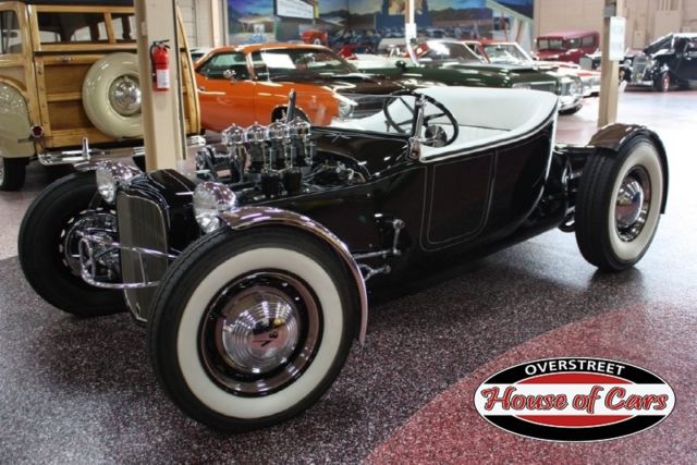 1927 Black Ford Model T Convertible