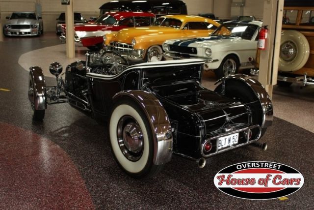 1927 Black Ford Model T Convertible