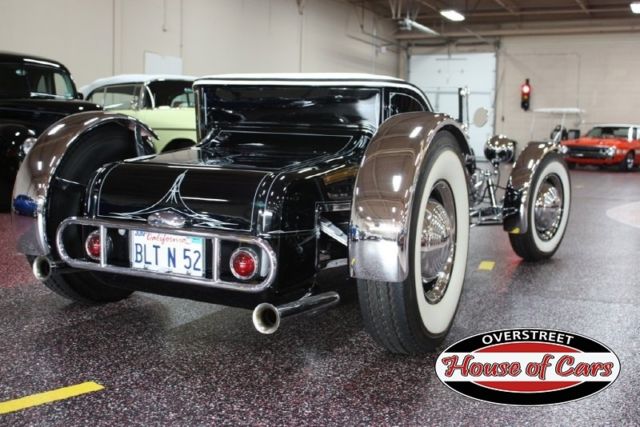 1927 Black Ford Model T Convertible