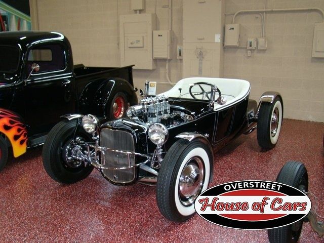 1927 Black Ford Model T Convertible