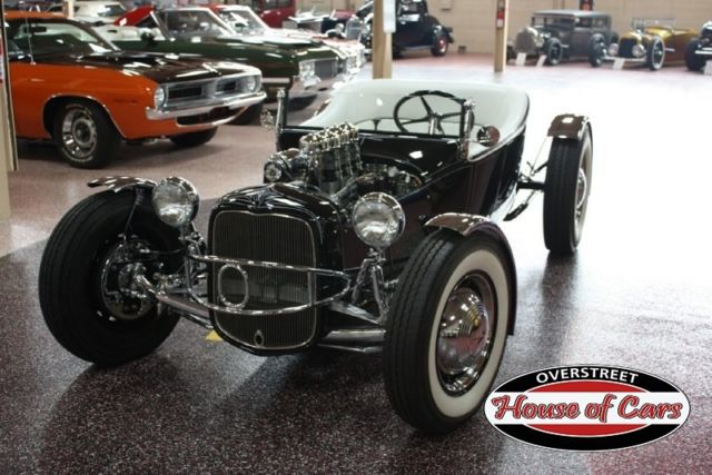 1927 Black Ford Model T Convertible
