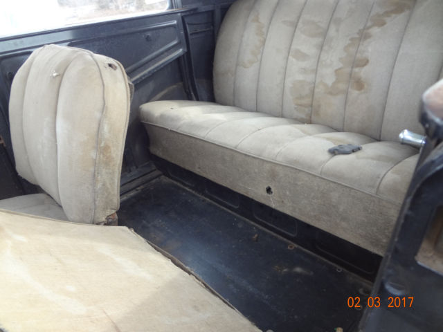 1928 Black Ford Model A Sedan