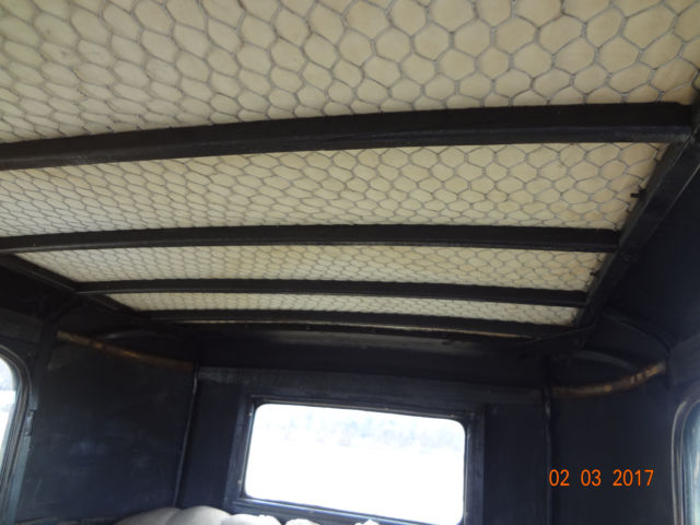 1928 Black Ford Model A Sedan