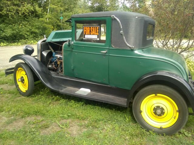 1928 Green Chevrolet National Coupe