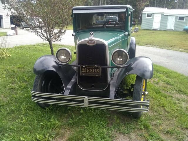 1928 Green Chevrolet National Coupe