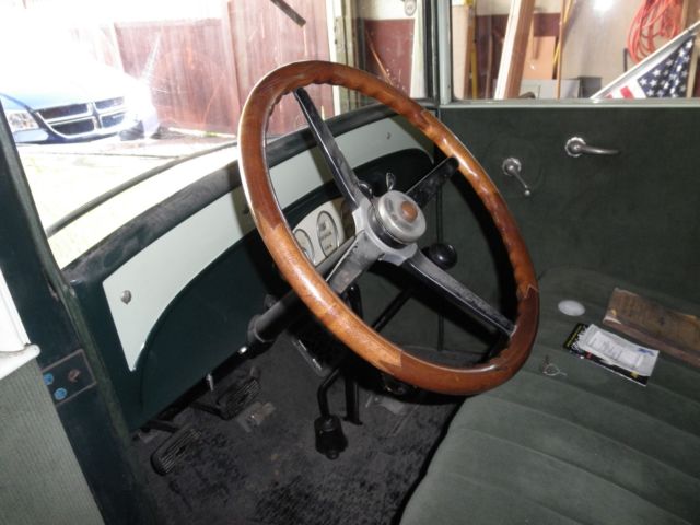 1928 Green Chevrolet 4 door sedan Sedan