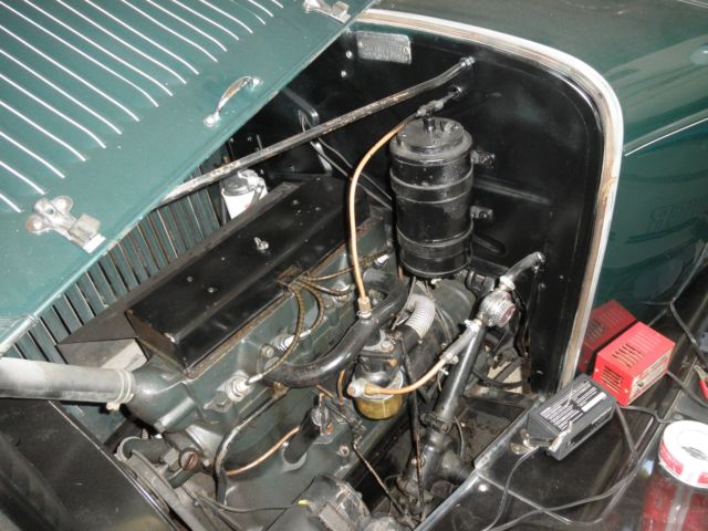 1928 Green Chevrolet 4 door sedan Sedan