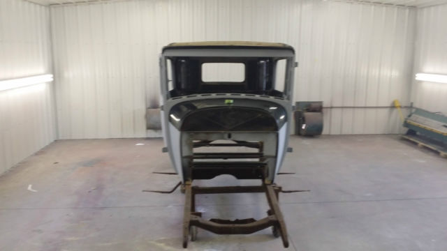 1928 black Ford Model A 2 door