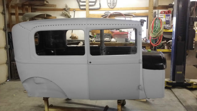 1928 black Ford Model A 2 door