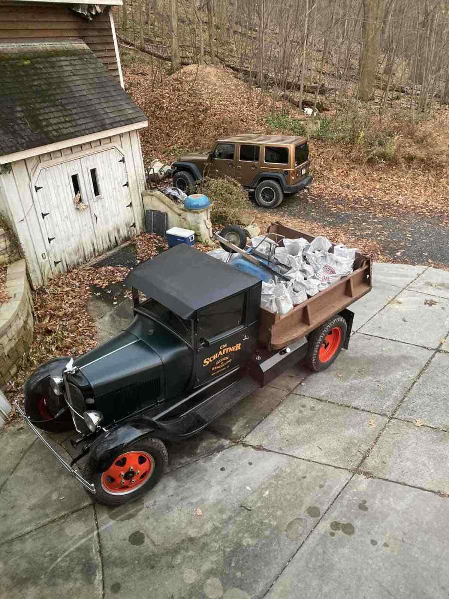 1928 Green Ford AA Pickup