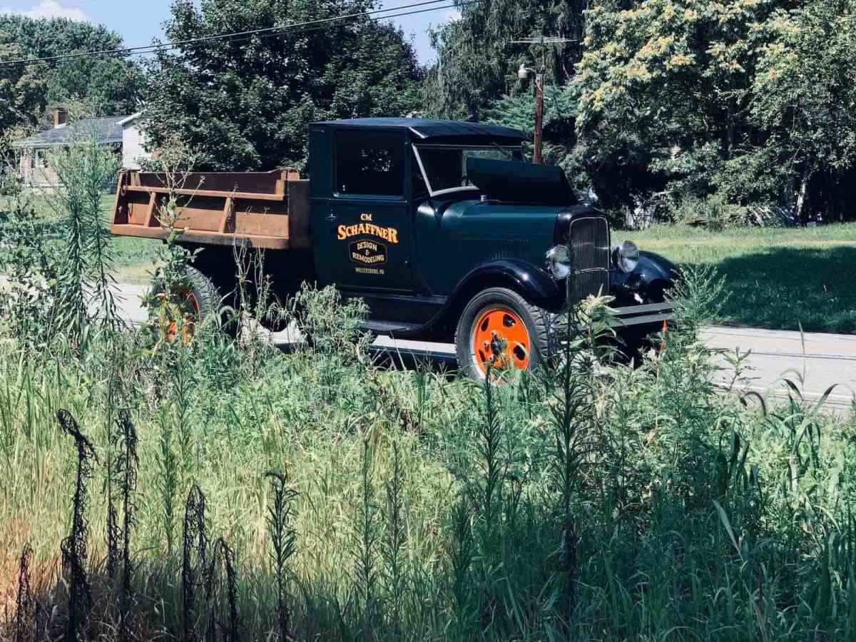 1928 Green Ford AA Pickup