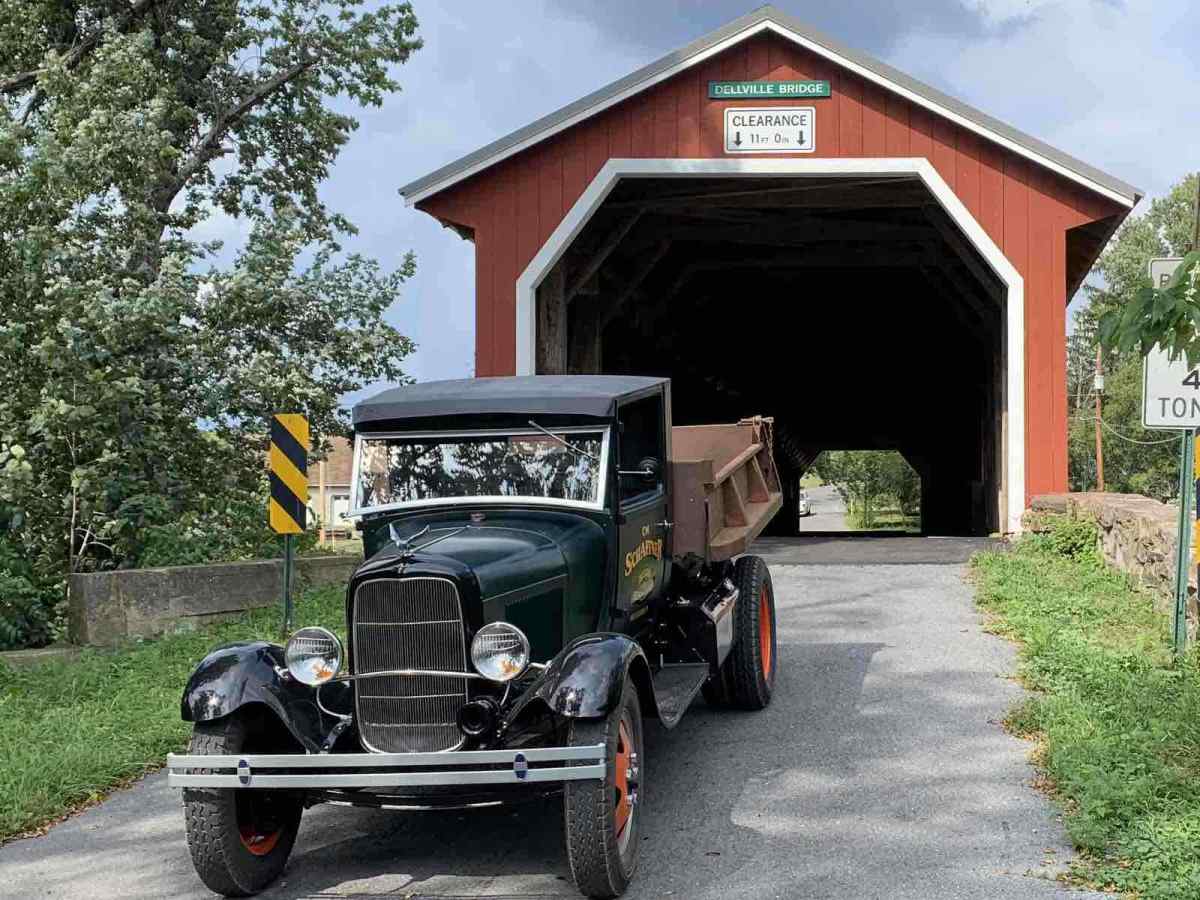 1928 Green Ford AA Pickup