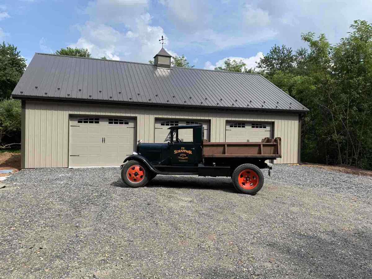 1928 Green Ford AA Pickup