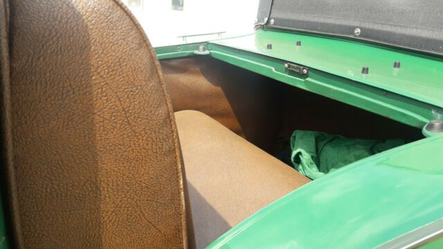 1928 Green Ford Model A Convertible