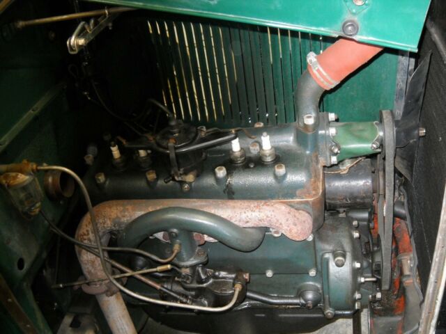 1928 Green Ford Model A Convertible