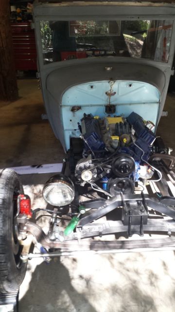 1928 Black Ford Model A Coupe