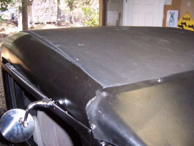 1928 Black Ford Model A Coupe