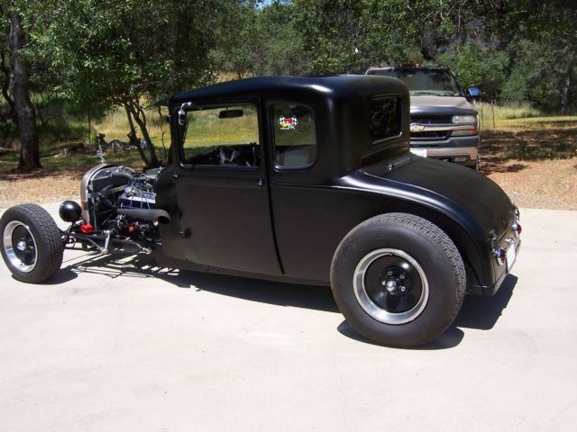 1928 Black Ford Model A Coupe