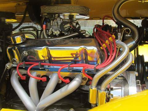 1928 Yellow Ford Model A Sedan