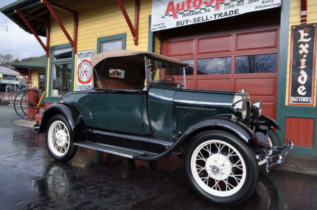 1928 Green Ford Model A --