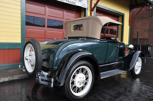 1928 Green Ford Model A --