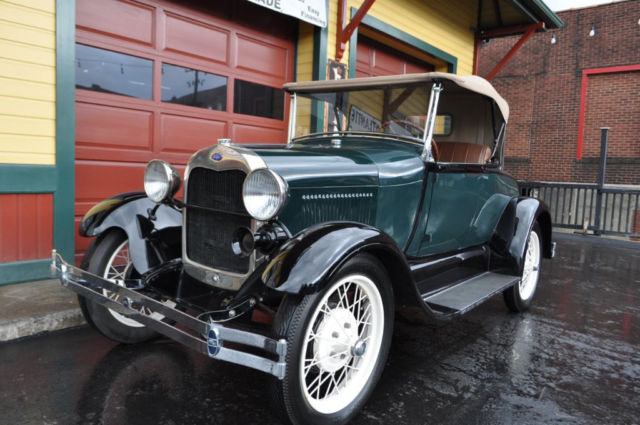 1928 Green Ford Model A --
