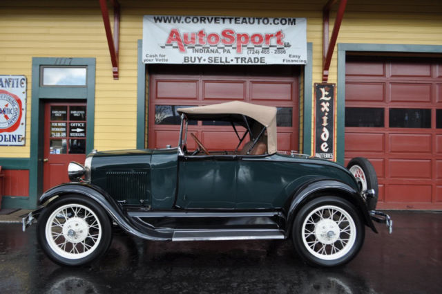 1928 Green Ford Model A --