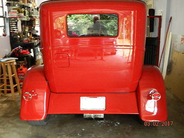 1928 Red Ford Other 2 Dr. Sedan