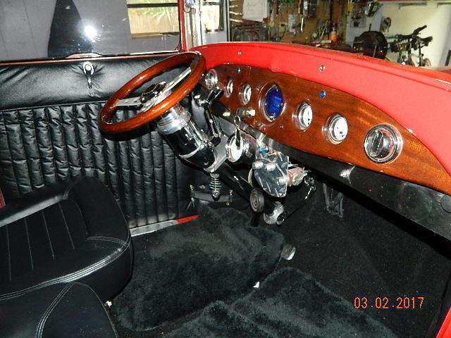 1928 Red Ford Other 2 Dr. Sedan