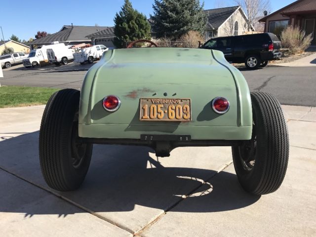 1928 Green Ford Model A Open Roadster