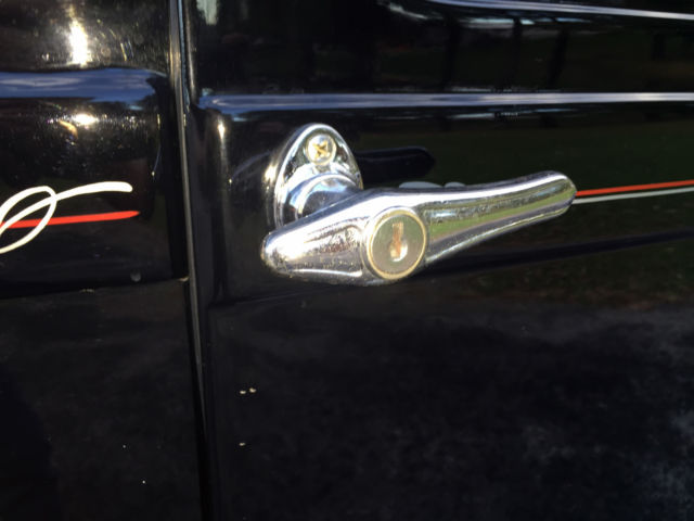 1928 Black Ford Model A Coupe