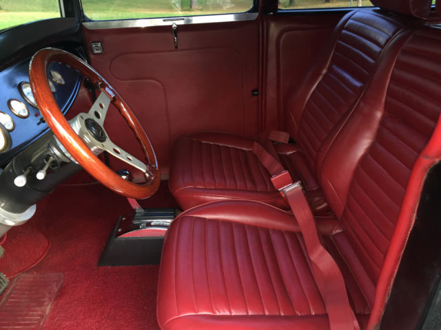 1928 Black Ford Model A Coupe