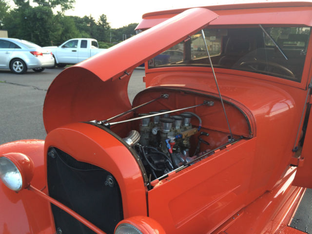 19280000 Orange Ford Model A Sedan
