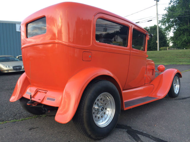 19280000 Orange Ford Model A Sedan