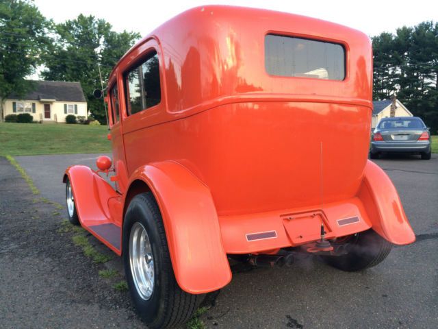 19280000 Orange Ford Model A Sedan