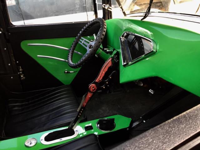 1928 Black Ford Model A Sedan