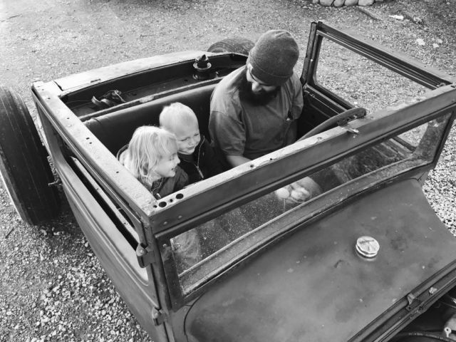 1928 Olive Ford Model A Coupe