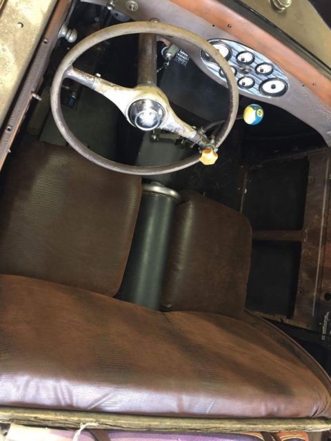 1928 Olive Ford Model A Coupe