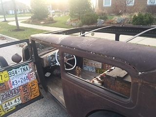 1928 Rusted Petina Ford Model A Sedan