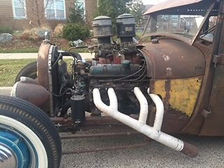 1928 Rusted Petina Ford Model A Sedan