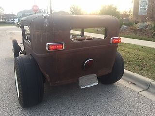 1928 Rusted Petina Ford Model A Sedan