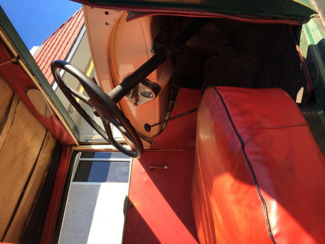 1928 Green Ford Model A Coupe