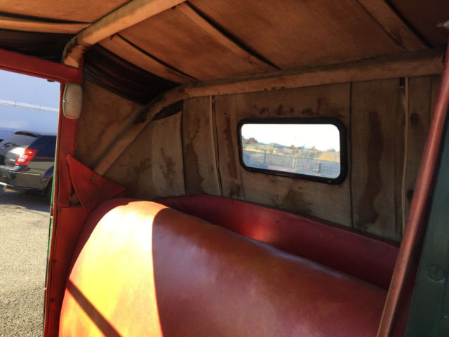 1928 Green Ford Model A Coupe