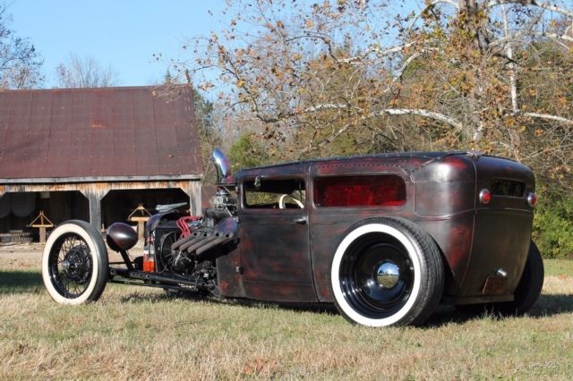 1928 Gray Ford Model A Sedan
