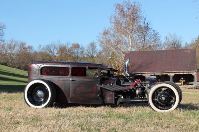 1928 Gray Ford Model A Sedan