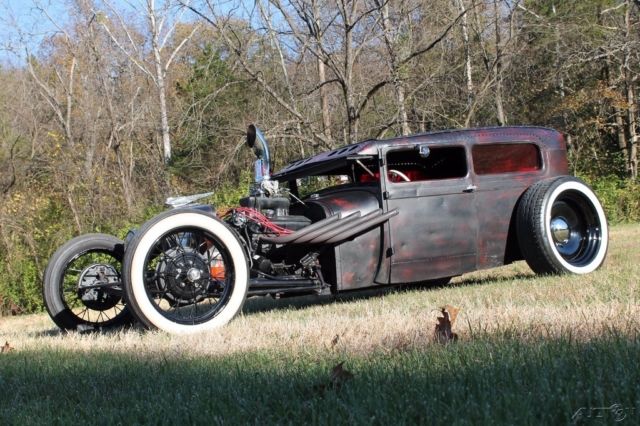 1928 Gray Ford Model A Sedan
