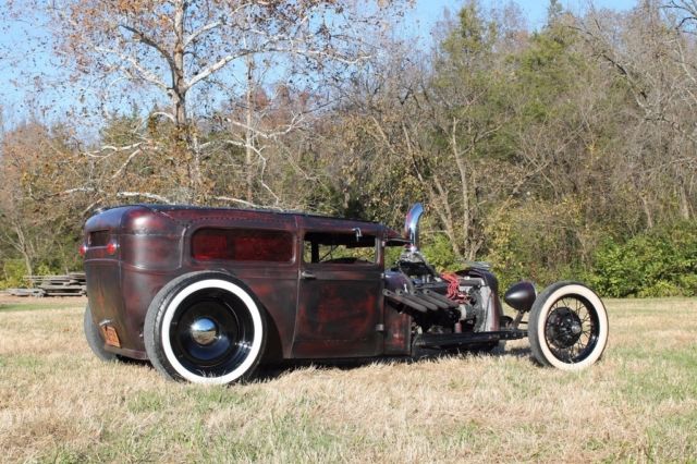 1928 Gray Ford Model A Sedan