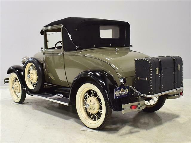 1928 Copra and Chicle Drab Ford Model A Sport Coupe --