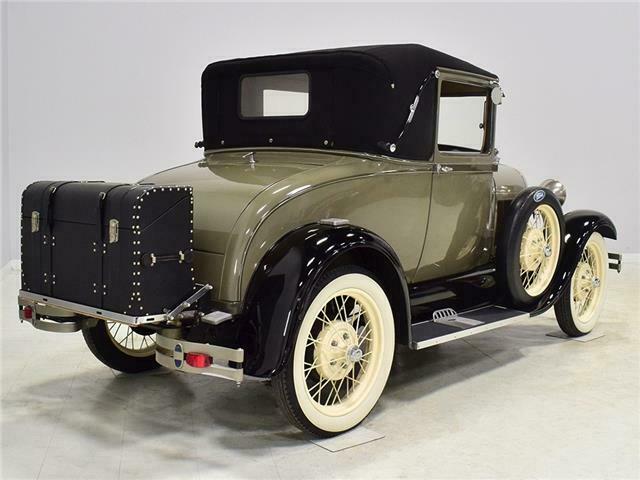 1928 Copra and Chicle Drab Ford Model A Sport Coupe --