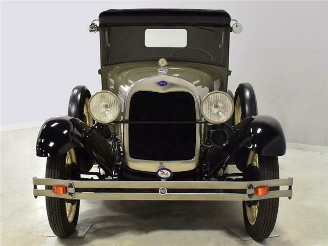 1928 Copra and Chicle Drab Ford Model A Sport Coupe --